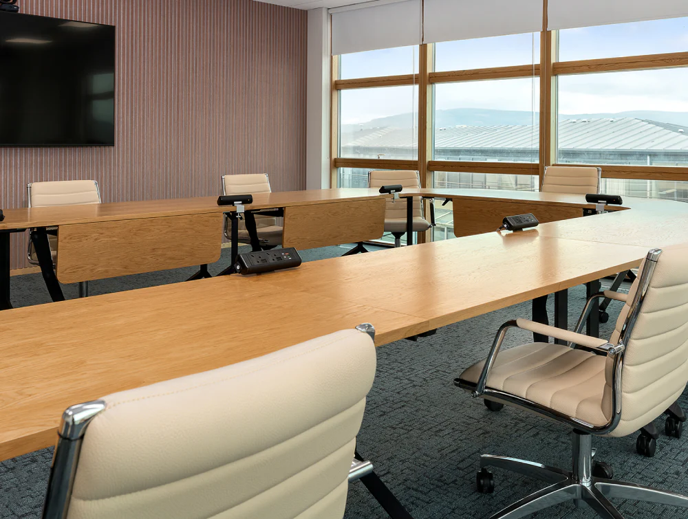 Boardroom-Table-with-Mobile-Chair-in-Meeting-Room-Setting-2