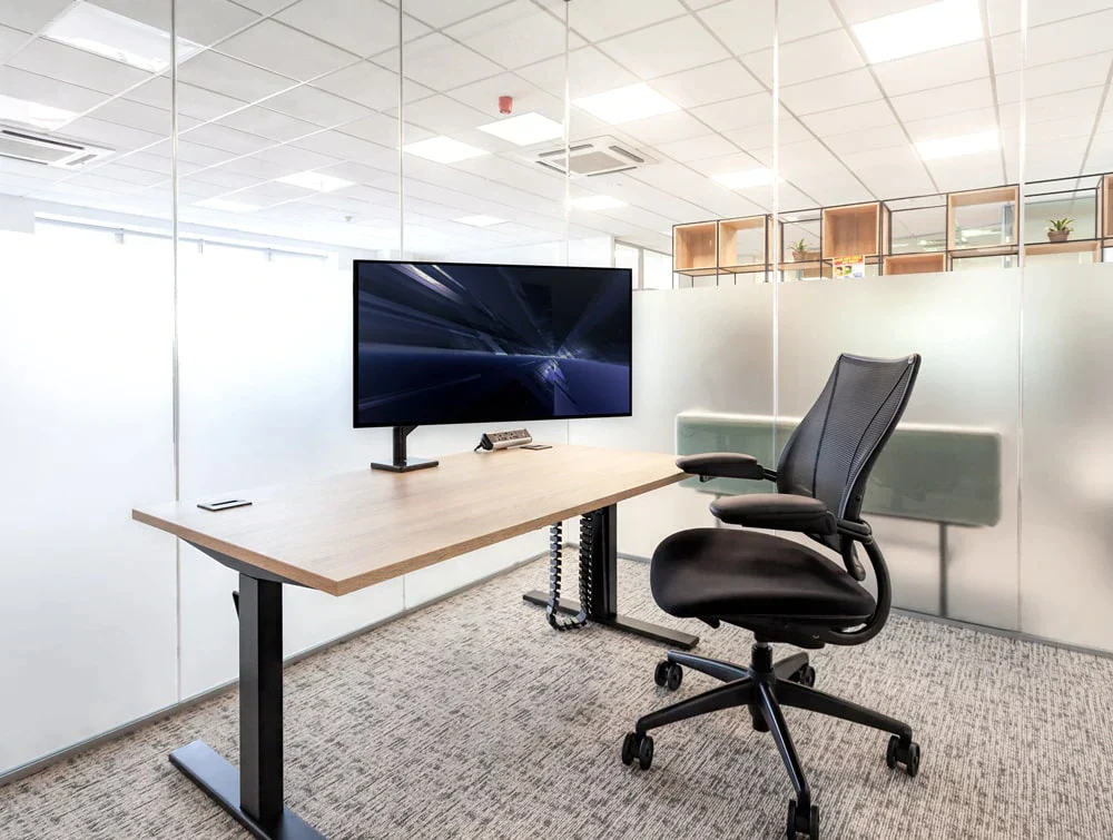 National-Technologies-Office-Height-Adjustable-Sit-Stand-Desk-with-Ergonomic-Mesh-Chair